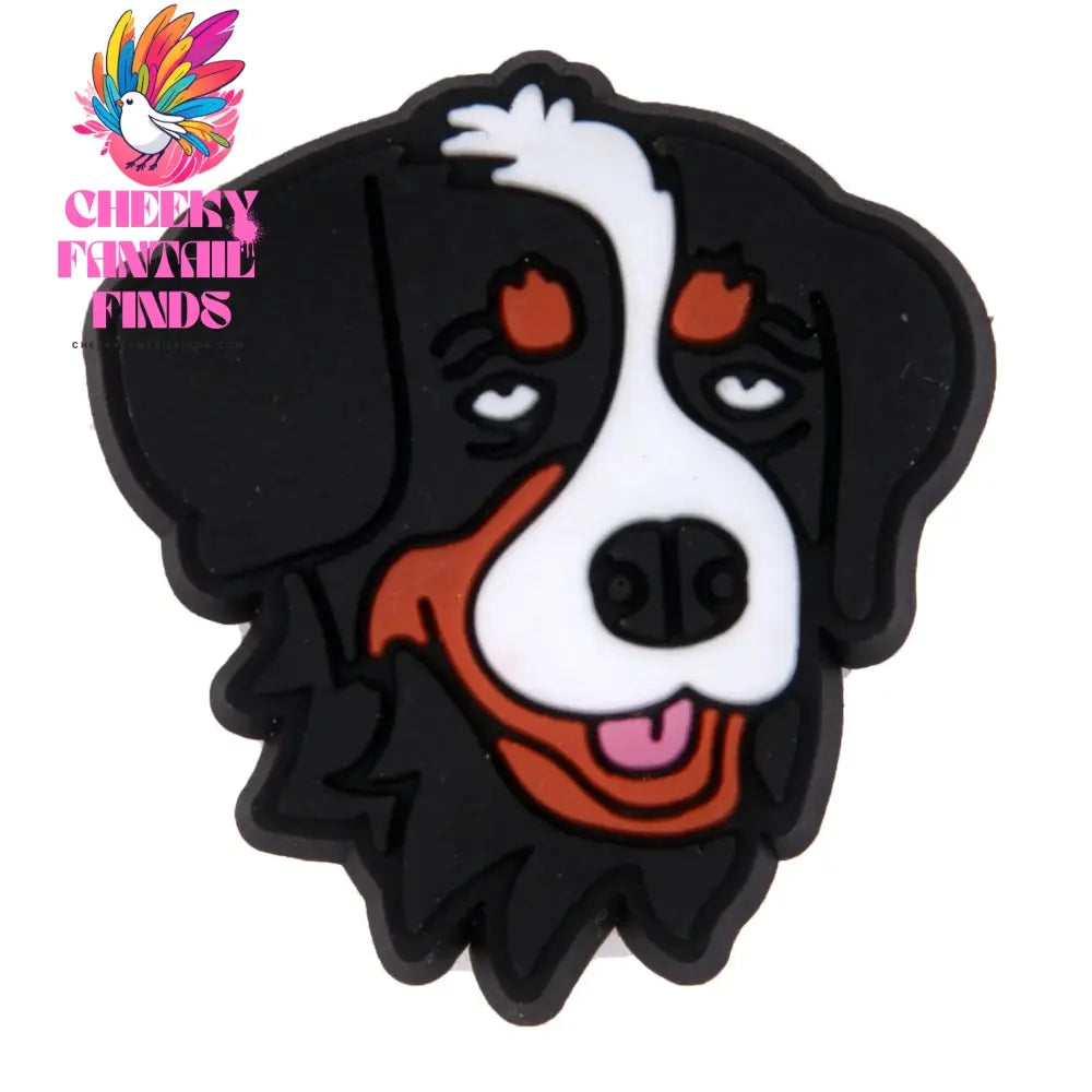New Cute Cartoon Animals Shoe Decoration Charms Brown Black Dogs Shoe Charms White Claws Bracelet Accessories Halloween Gifts Cheeky Fantail Finds