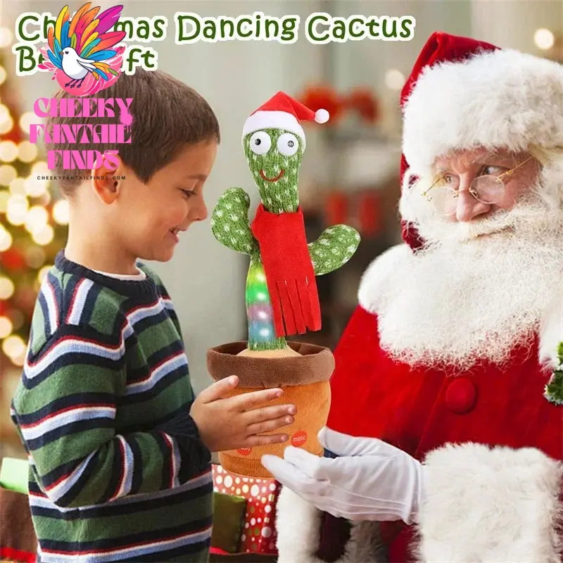 New Dancing Cactus Toys Repeat Talking Songs Wriggle Dancing Sing Toy Talk Plushie Stuffed Toys for Baby Adult Christmas Gifts Cheeky Fantail Finds