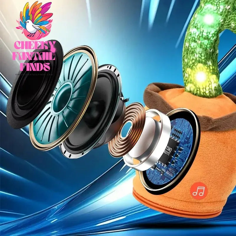 New Dancing Talking Cactus Toy for Baby Toddler Boys Girls Gift Singing Mimicking Cactus Toys Recording Repeating Christmas Gift Cheeky Fantail Finds