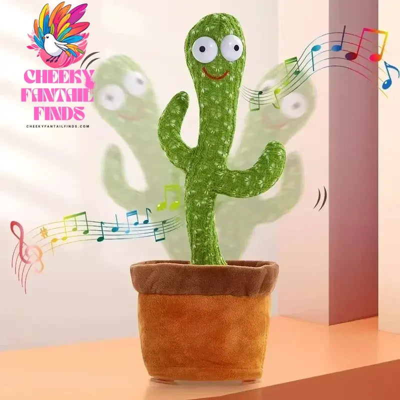 New Dancing Talking Cactus Toy for Baby Toddler Boys Girls Gift Singing Mimicking Cactus Toys Recording Repeating Christmas Gift Cheeky Fantail Finds