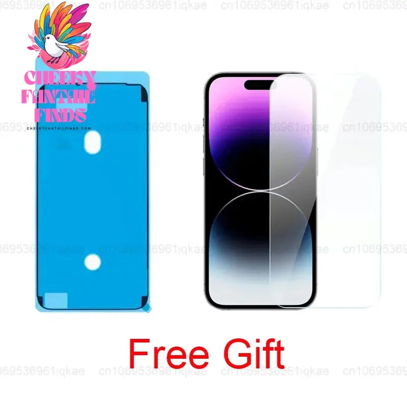 New Design Flat LCDs Screen for iPhone XR 6.1" & 6.7" Display Touch With Digitizer Like Refitted 12 13 14 Pro 15Pro Max Style Cheeky Fantail Finds