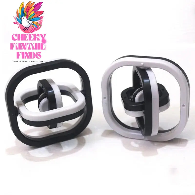 New Fidget Toys 3D Flip Finger Spinner Fingertip Gyro Autism Stress Relief ADHD Children Hand Top Kids Child Adult Sensory Gifts Cheeky Fantail Finds