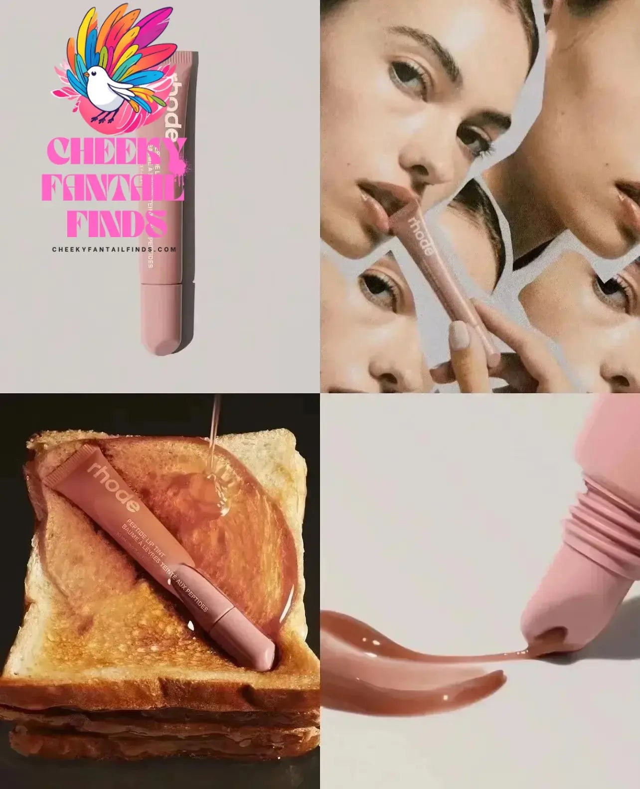 New Phone Case For iPhone 16 15 14 13 12 11 Pro Max Plus Lasting Moisturizing Lipstick Toast Cinnamon Roll Lip Glaze Cheeky Fantail Finds