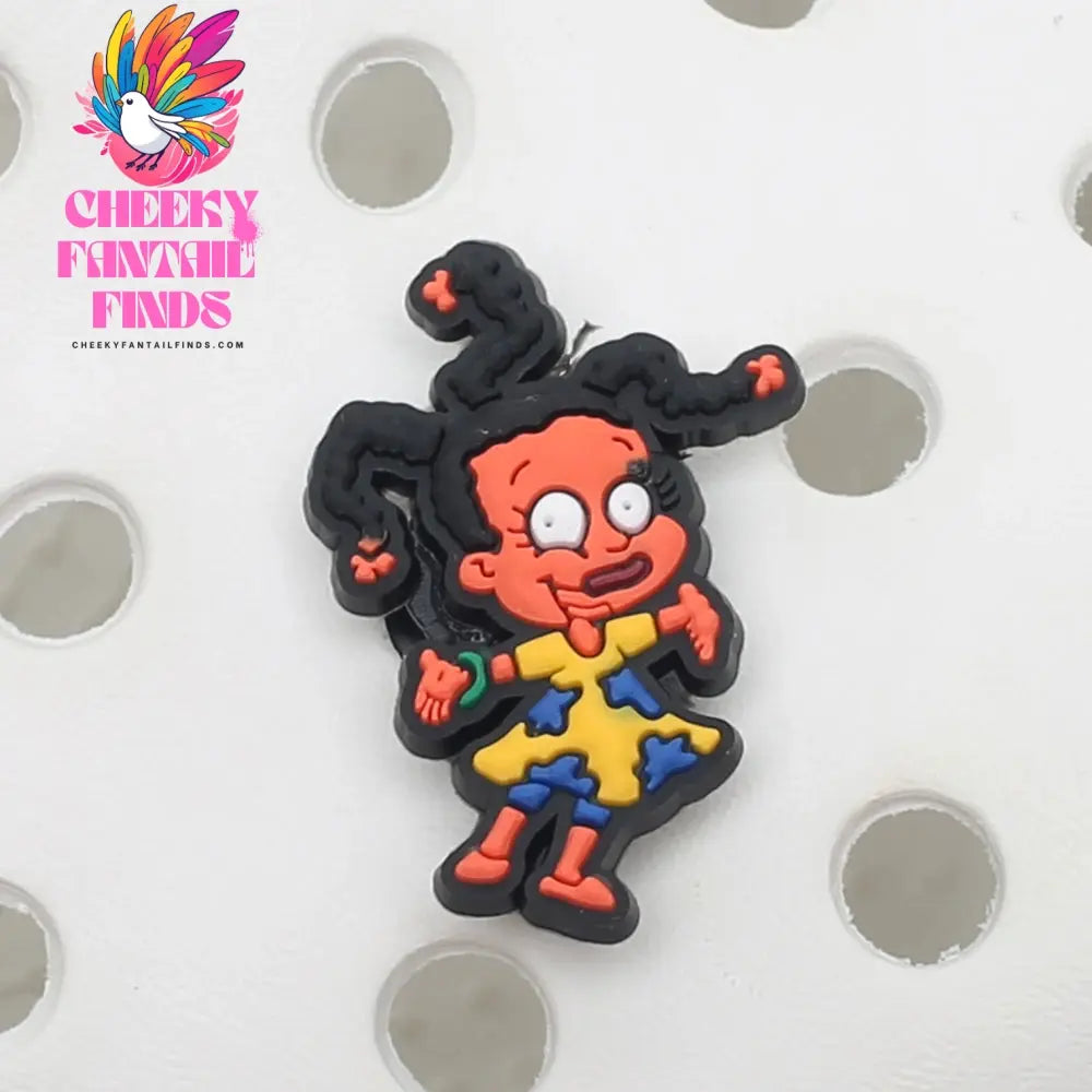 New product 1pc shoe decoration shoe charms/shoe accessories for clogs kids school gift fit wristband Cheeky Fantail Finds