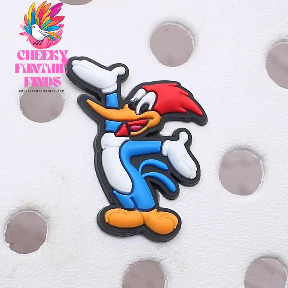 Novelty Single Sale 1pc PVC Game Shoe Charms Shoe Accessories Shoe Decoration for Wristbands Kids Party Xmas Hot Sale Cheeky Fantail Finds