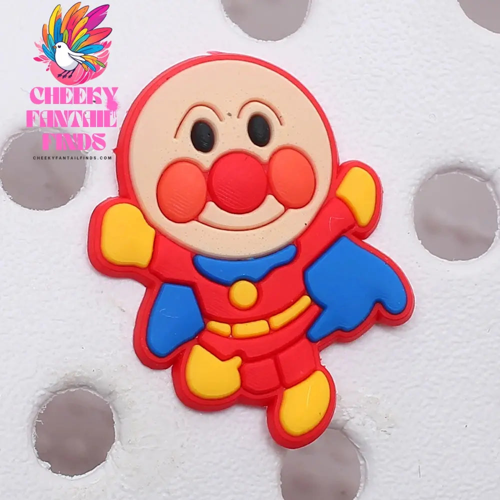 Novelty Single Sale 1pc PVC Game Shoe Charms Shoe Accessories Shoe Decoration for Wristbands Kids Party Xmas Hot Sale Cheeky Fantail Finds