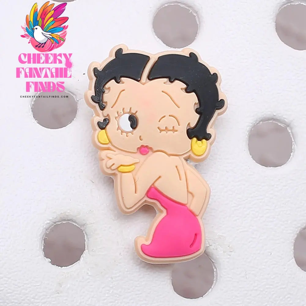 Novelty Single Sale 1pc PVC Game Shoe Charms Shoe Accessories Shoe Decoration for Wristbands Kids Party Xmas Hot Sale Cheeky Fantail Finds