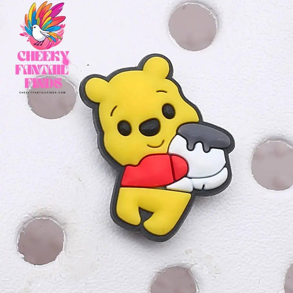 Novelty Single Sale 1pc PVC Game Shoe Charms Shoe Accessories Shoe Decoration for Wristbands Kids Party Xmas Hot Sale Cheeky Fantail Finds
