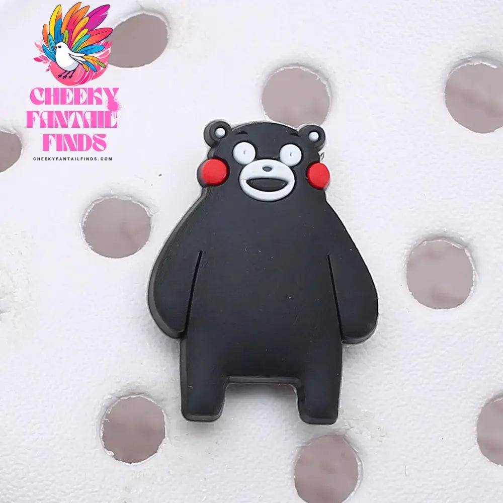 Novelty Single Sale 1pc PVC Game Shoe Charms Shoe Accessories Shoe Decoration for Wristbands Kids Party Xmas Hot Sale Cheeky Fantail Finds