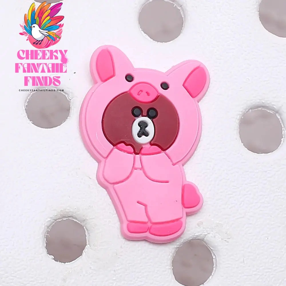 Novelty Single Sale 1pc PVC Game Shoe Charms Shoe Accessories Shoe Decoration for Wristbands Kids Party Xmas Hot Sale Cheeky Fantail Finds