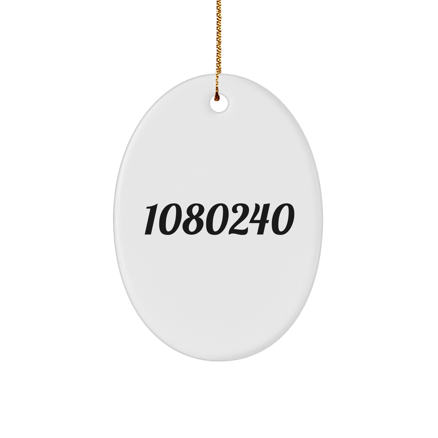 Scientist Gifts for Men, Funny Oval Ornament 'I'm a Scientist' with Christmas Cheer, Gifts from Friends, White Oval Shaped MDF with High-Gloss Finish - Image 1