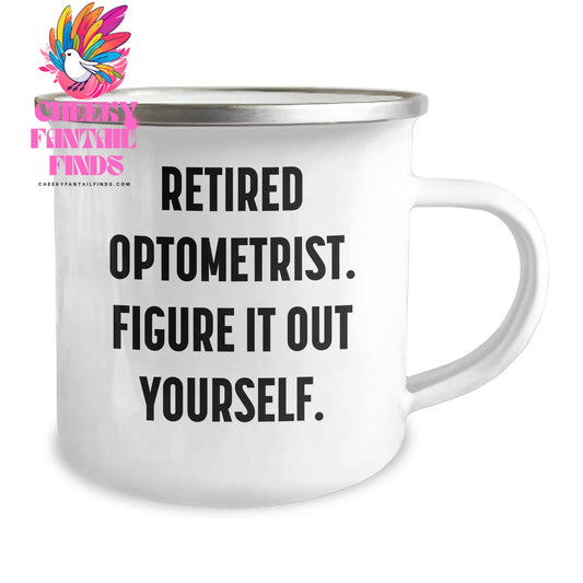 Optometrist Gifts, Funny Quote, Camping Mug for Men, Gifts from Family, Optometrist Unique Gifts for Father's Day - Image 2