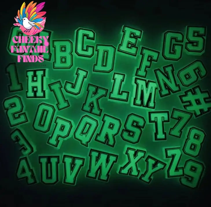 Orange Letter Letters And Numbers Series Accessories Diy Shoe Bottom Buckle Cheeky Fantail Finds