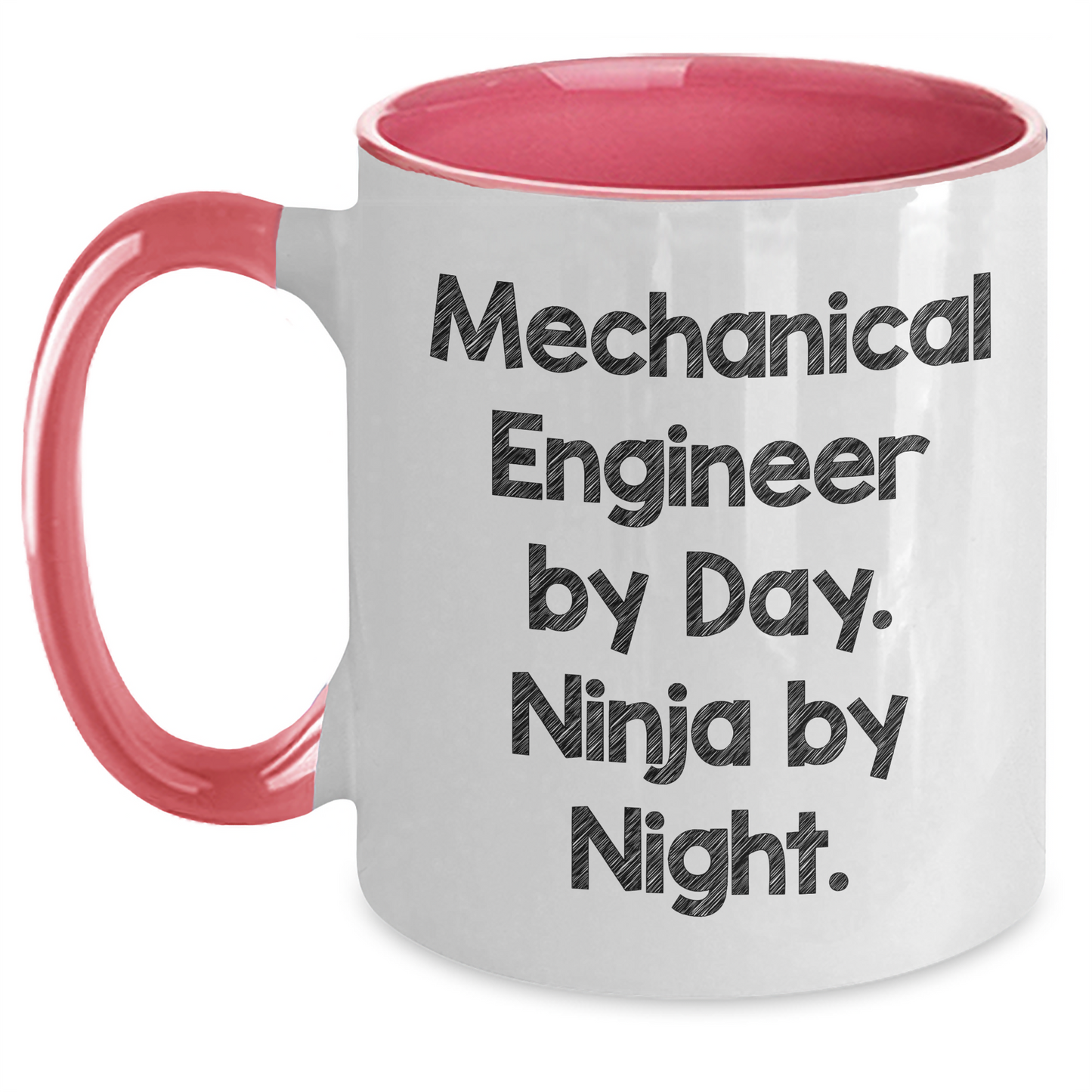 Mechanical Engineer Humor Gifts from Friends and Family, Ninja Mug for Dad's Funny Personality, Father's Day Unique Gifts - Main