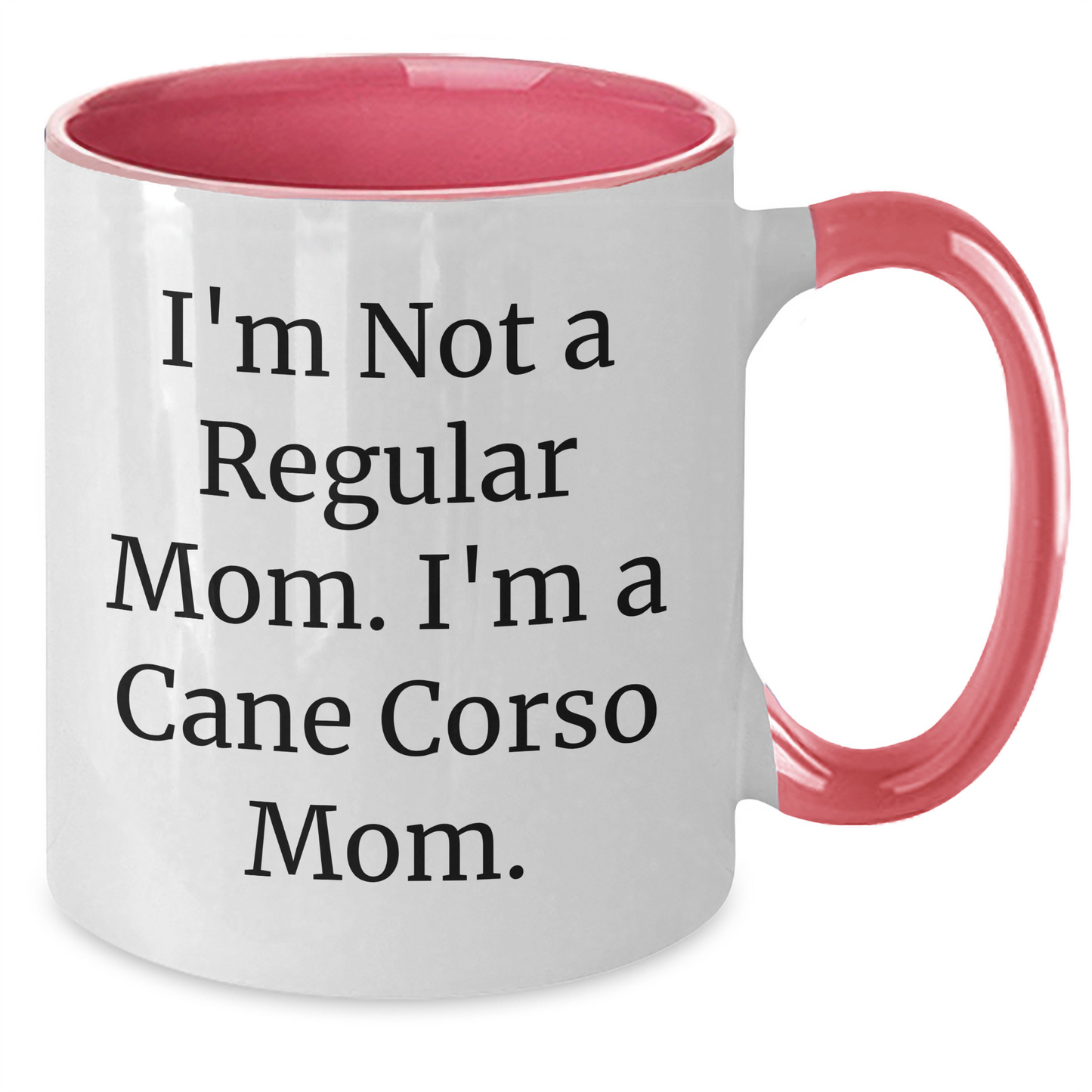 Cute Cane Corso Dog Mom Funny Two Tone Coffee Mugs Gifts for Dad from Family, Unique Father's Day Present - Additional
