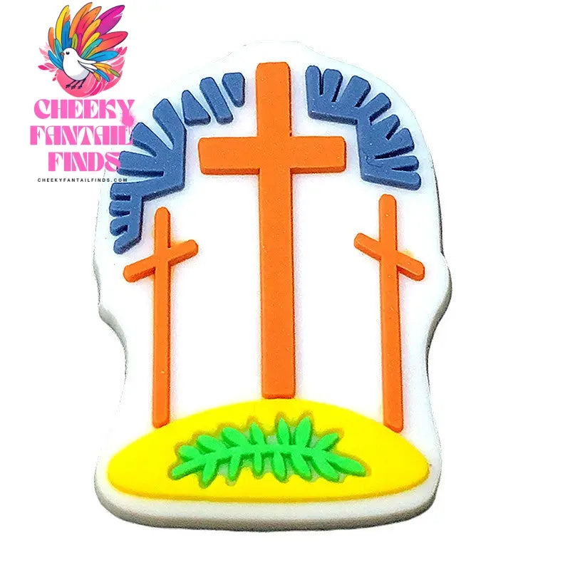 PVC Soft Rubber DIY Shoe Flower Buckle Ornaments Accessories Cheeky Fantail Finds