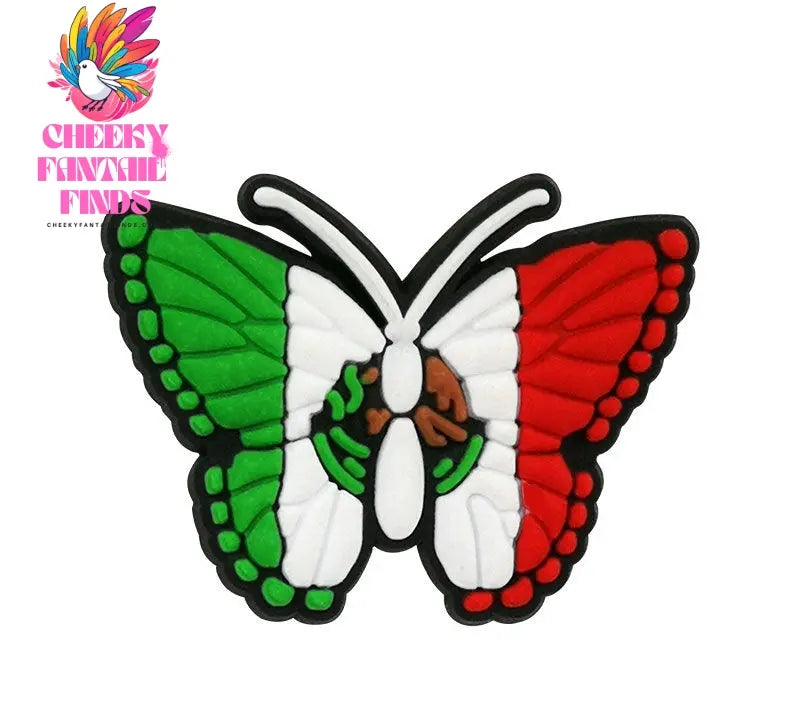 PVC Soft Rubber Hole Shoes Flower Shoe Buckle Pea Accessories Cheeky Fantail Finds