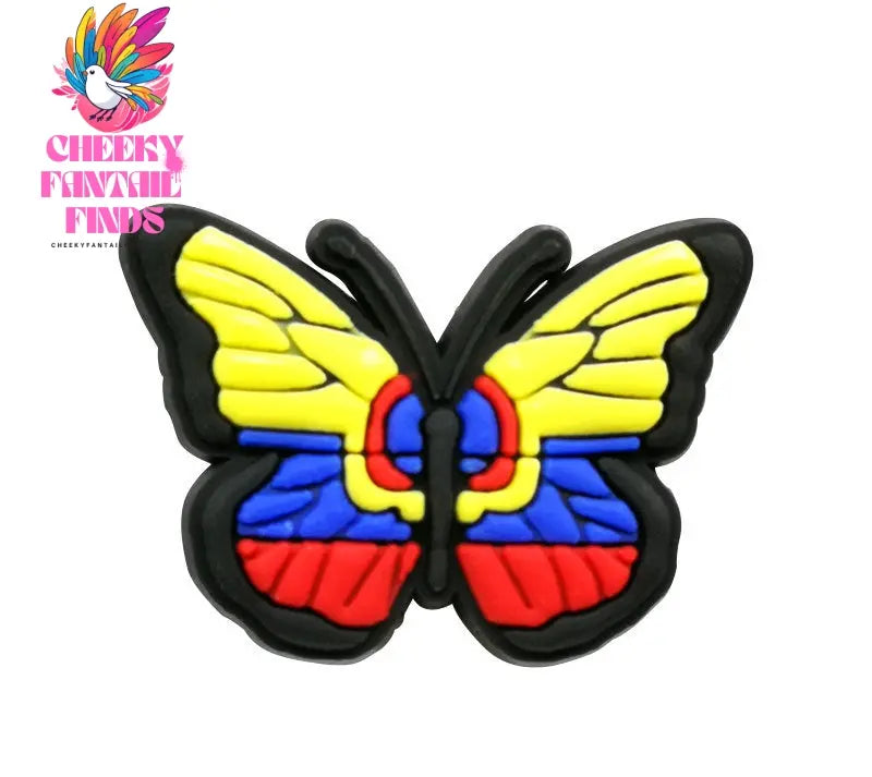 PVC Soft Rubber Hole Shoes Flower Shoe Buckle Pea Accessories Cheeky Fantail Finds