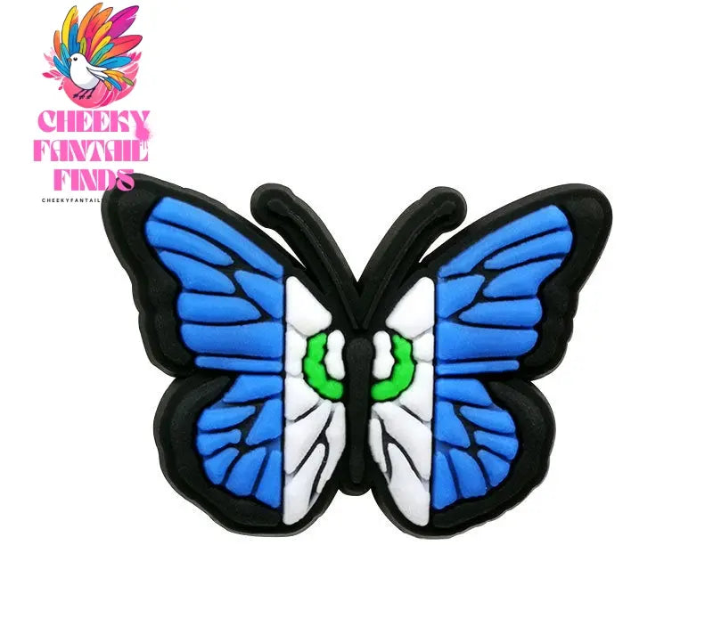 PVC Soft Rubber Hole Shoes Flower Shoe Buckle Pea Accessories Cheeky Fantail Finds