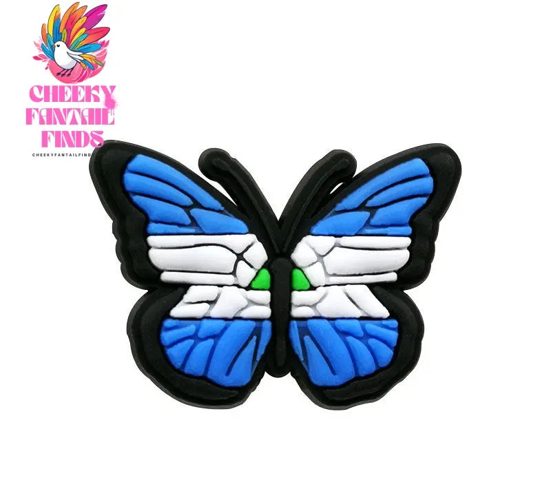 PVC Soft Rubber Hole Shoes Flower Shoe Buckle Pea Accessories Cheeky Fantail Finds