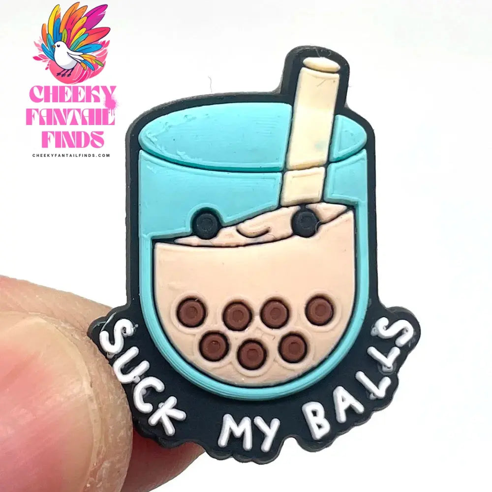 Pearl milk tea Coffee Food Shoe Charms for Clogs Sandals Decoration Shoe Accessories Charms for Friend Cheeky Fantail Finds