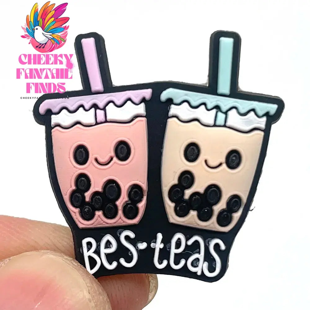 Pearl milk tea Coffee Food Shoe Charms for Clogs Sandals Decoration Shoe Accessories Charms for Friend Cheeky Fantail Finds