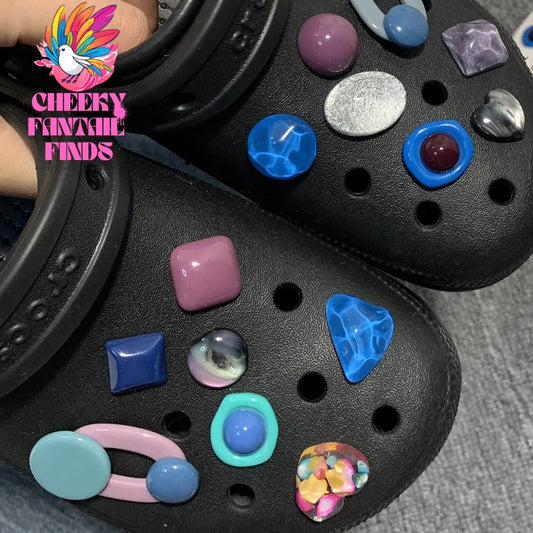 Personality Upper Decoration Niche Diy Shoe Buckle Accessories Cheeky Fantail Finds