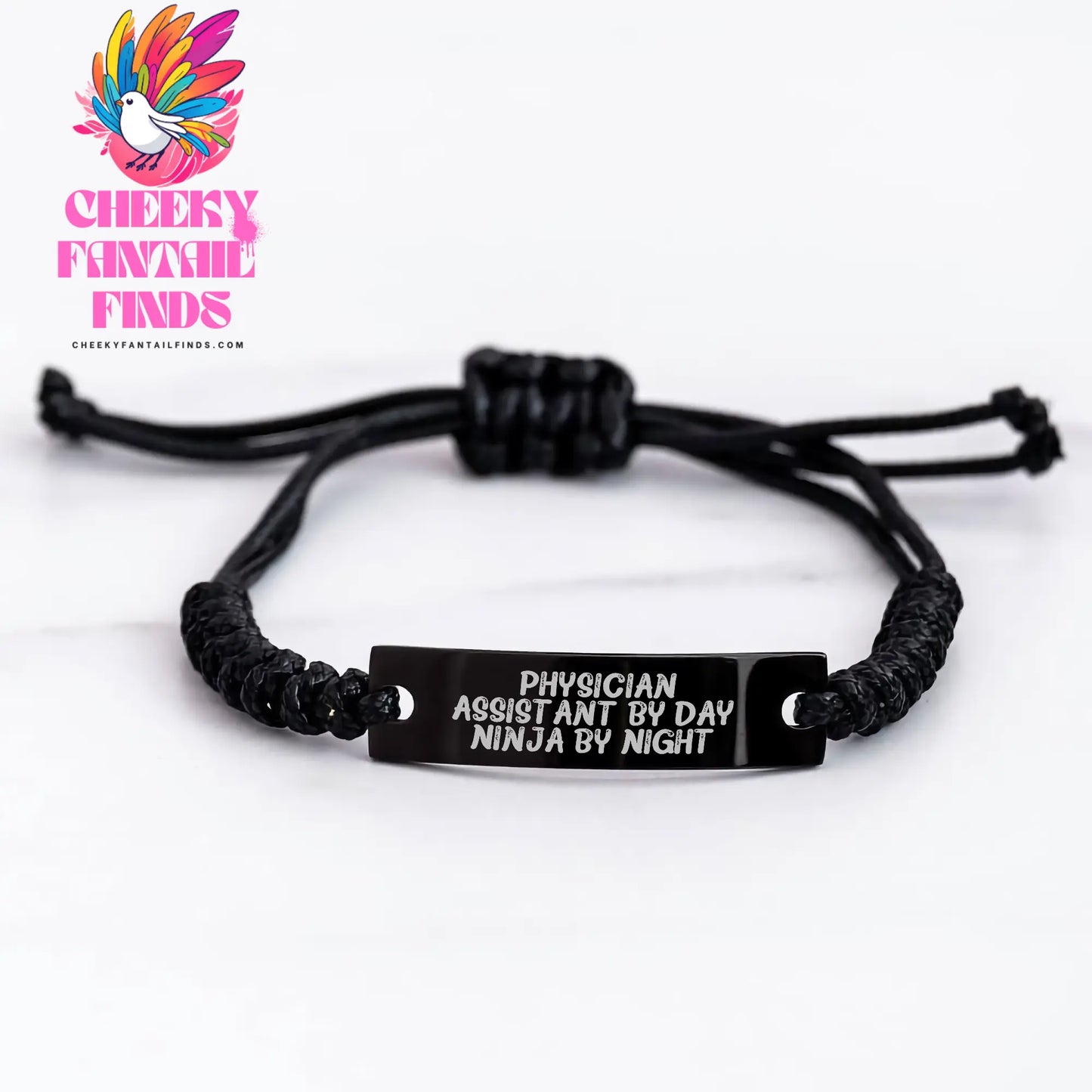 Physician Assistant Gifts, Funny Quote Rope Bracelet, Gifts from Men to Physician Assistant, Perfect Father's Day Unique Gifts for Men - Image 3
