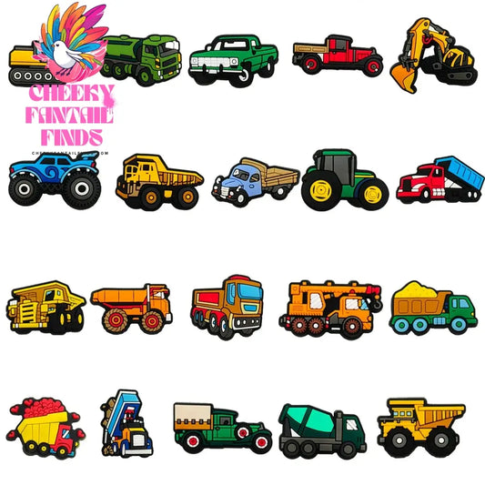 Potdemiel Shoe Charms Hot Set Cool Pins PVC DIY Sandals Accessories for Friend Kids Men Party Favors X-mas Gifts Cheeky Fantail Finds