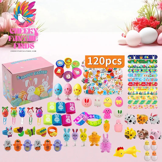 Prefilled Easter Eggs with Stress Relief Toys Easter Basket Stuffers Surprise Easter Eggs for Kids Easter Egg Hunt Game and Part Cheeky Fantail Finds
