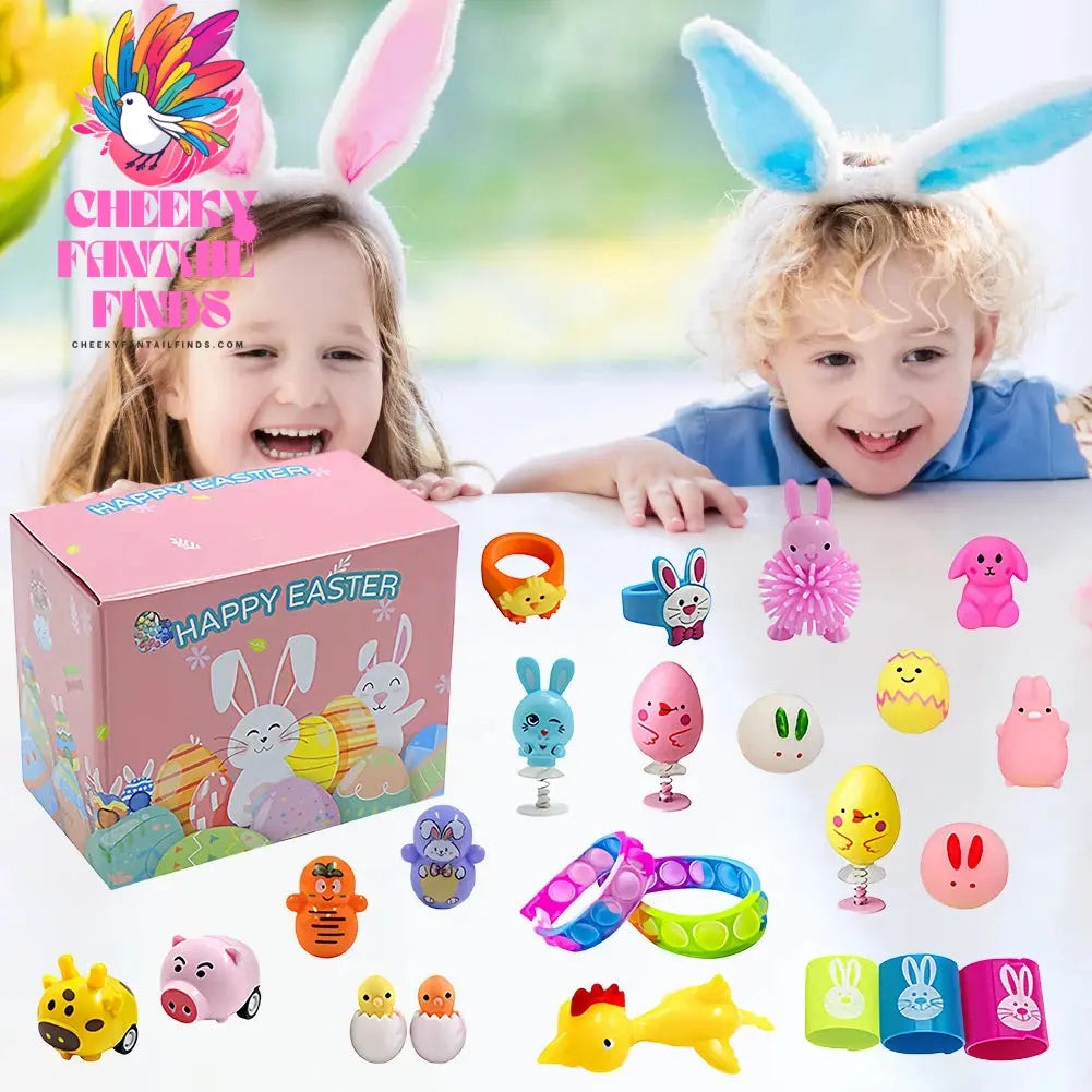 Prefilled Easter Eggs with Stress Relief Toys Easter Basket Stuffers Surprise Easter Eggs for Kids Easter Egg Hunt Game and Part Cheeky Fantail Finds