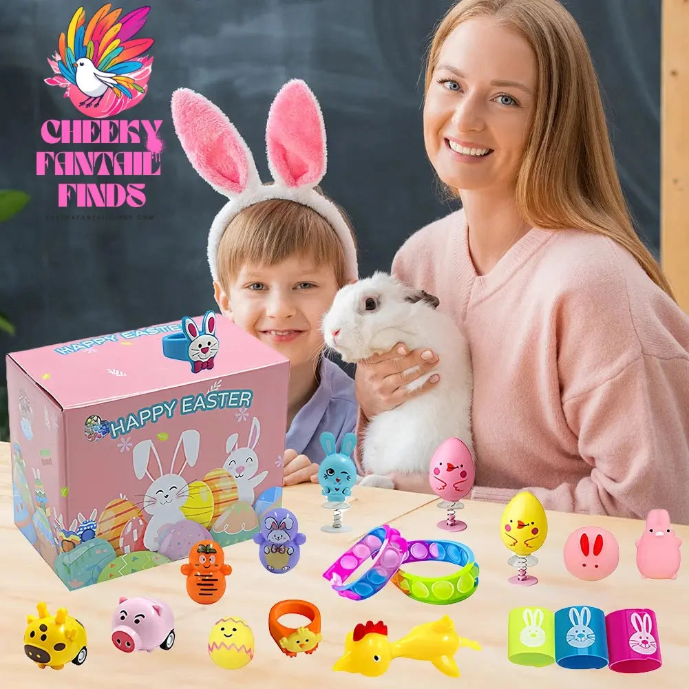 Prefilled Easter Eggs with Stress Relief Toys Easter Basket Stuffers Surprise Easter Eggs for Kids Easter Egg Hunt Game and Part Cheeky Fantail Finds