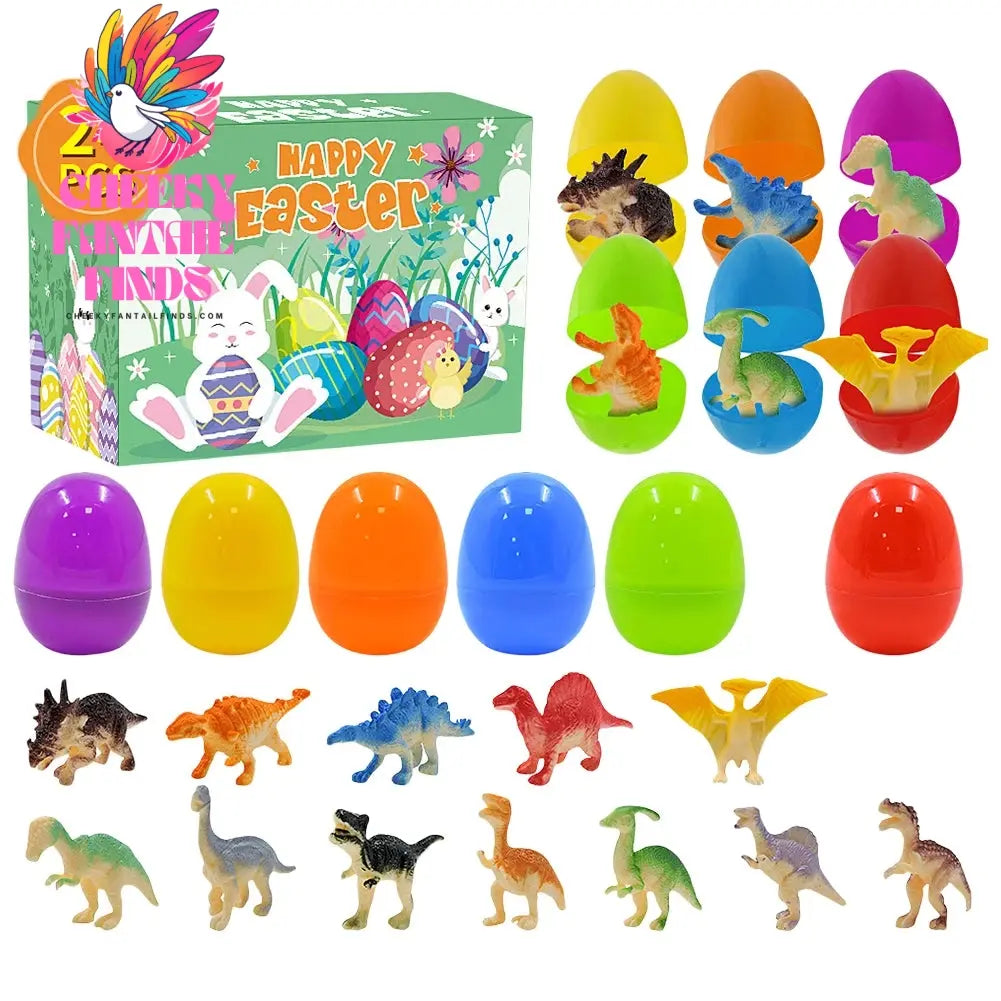 Prefilled Easter Eggs with Stress Relief Toys Easter Basket Stuffers Surprise Easter Eggs for Kids Easter Egg Hunt Game and Part Cheeky Fantail Finds