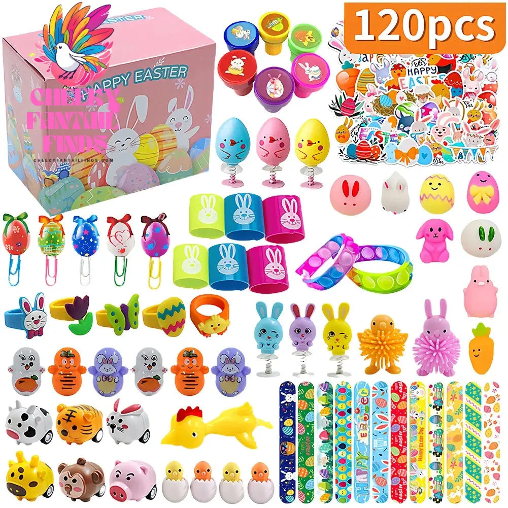 Prefilled Easter Eggs with Stress Relief Toys Easter Basket Stuffers Surprise Easter Eggs for Kids Easter Egg Hunt Game and Part Cheeky Fantail Finds