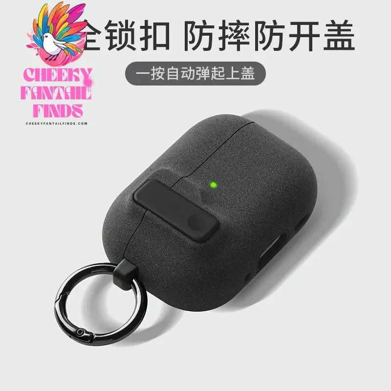 Protective Case For Airpods 4 Cover Luxury Earphone Cover Case For Apple Airpodspro2 3Air Pods Pro Shockproof Sleve With Hook Cheeky Fantail Finds