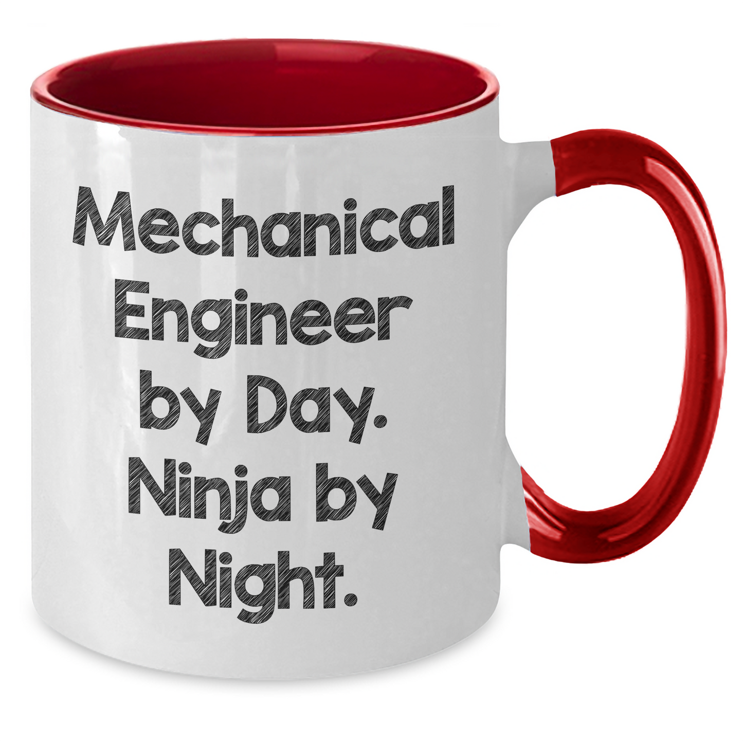 Mechanical Engineer Humor Gifts from Friends and Family, Ninja Mug for Dad's Funny Personality, Father's Day Unique Gifts - Additional