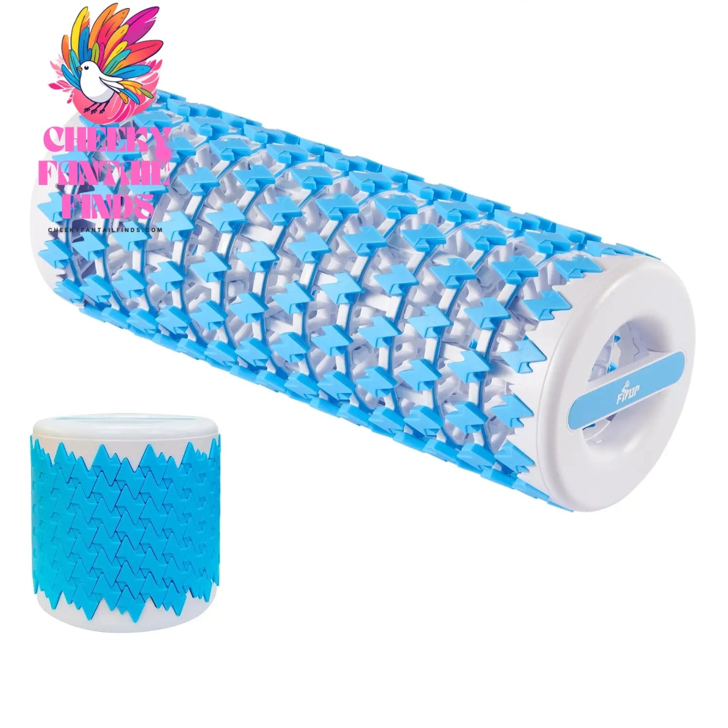 Retractable Yoga Foam Roller Massager Yoga Block Back Roller Fitness for Gym Home Muscle Therapy Pilates Exercise Equipment Cheeky Fantail Finds