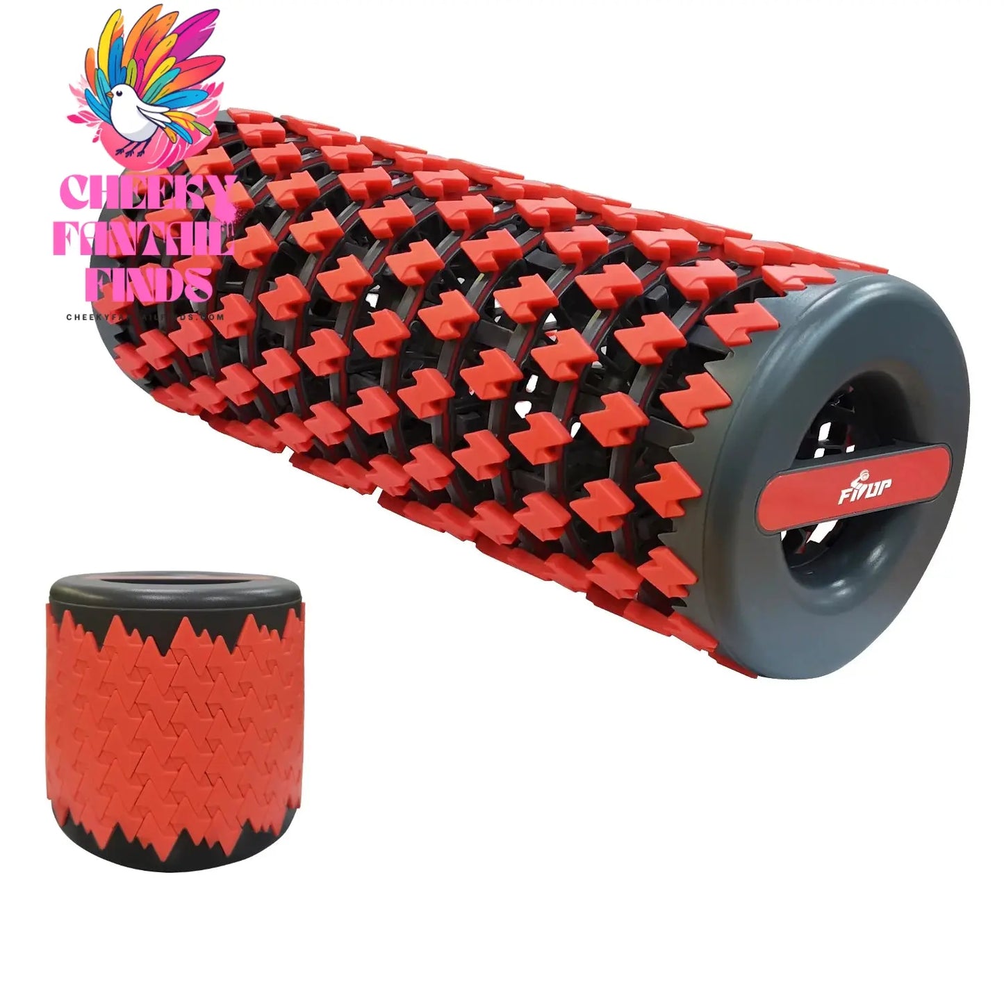Retractable Yoga Foam Roller Massager Yoga Block Back Roller Fitness for Gym Home Muscle Therapy Pilates Exercise Equipment Cheeky Fantail Finds