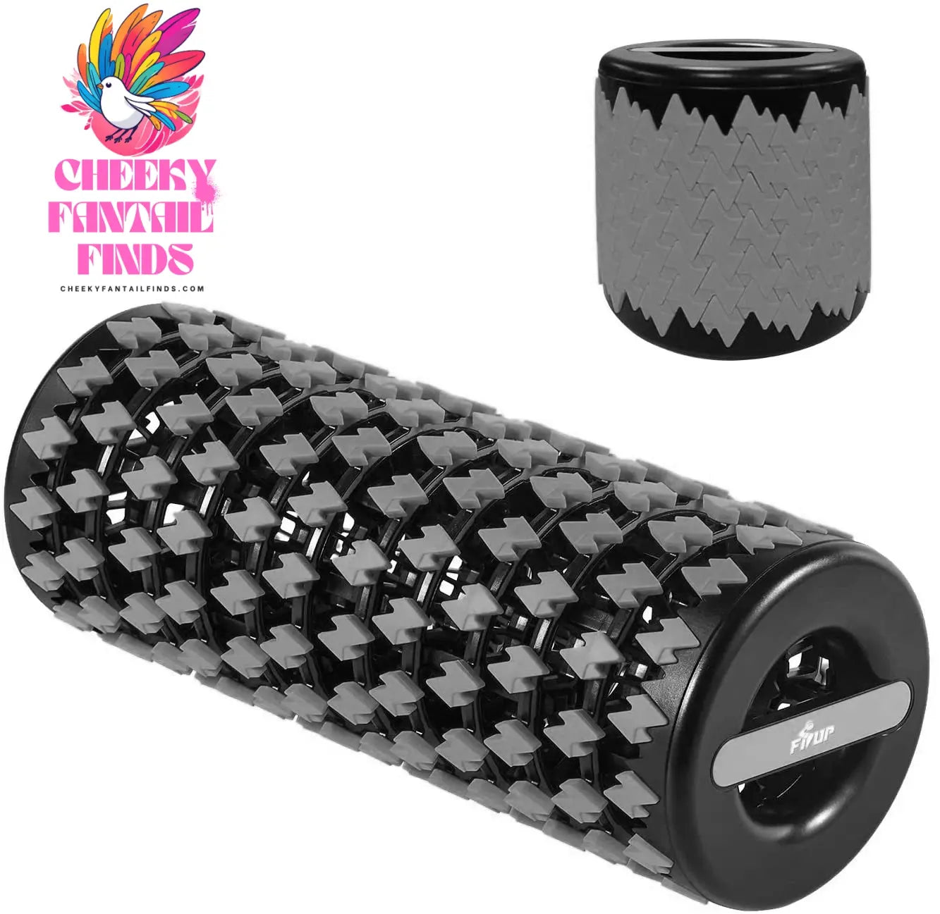 Retractable Yoga Foam Roller Massager Yoga Block Back Roller Fitness for Gym Home Muscle Therapy Pilates Exercise Equipment Cheeky Fantail Finds