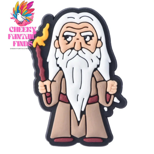 Ring Movie Shoe Charms Decoration for Kids Boys Girls Women Men PVC Wristband Sandals Clog Accessories Party Favor Cheeky Fantail Finds