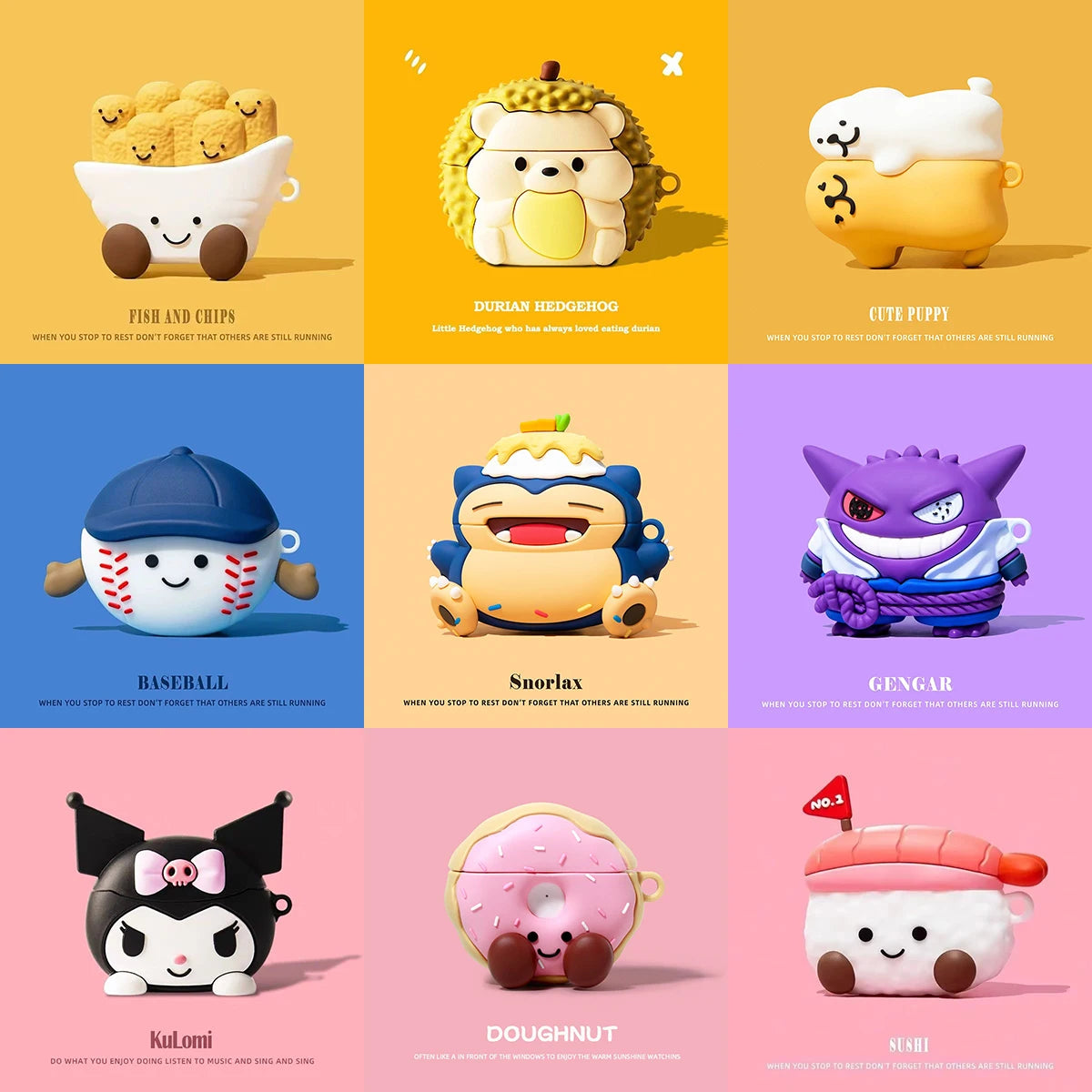 For Redmi Buds6 Pro Protective Case Wireless Earphone Case Xiaomi Redmi Buds 6 Pro TWS 3D Cute Cartoon Silicone Soft Cover