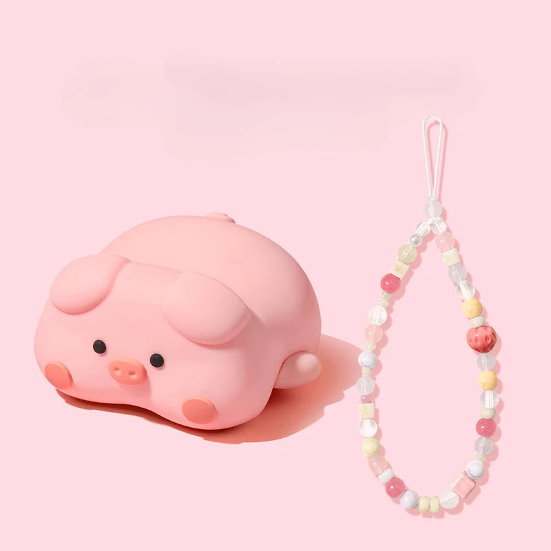3D Pig Cover for AirPods 4 Case Cartoon Cute Earphone Case for AirPods Pro 2 1 2 3 Charging Cover Piggy Soft Case