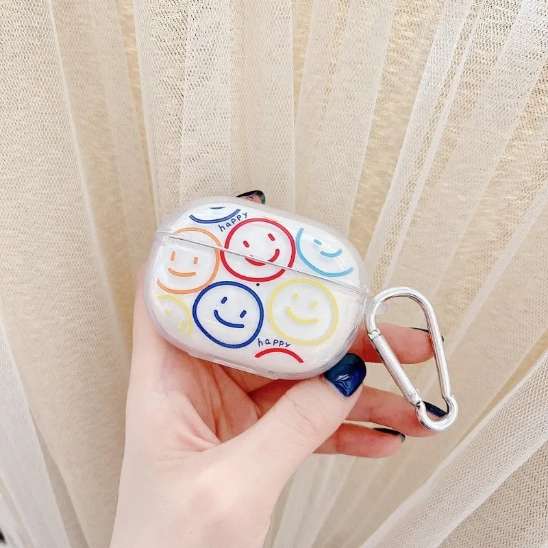 Cute Cartoon Role Earphone Protective Case for Redmi Buds 4 Pro Soft Clear Headphone Protect Cover Redmi Buds4 Pro with Pendant