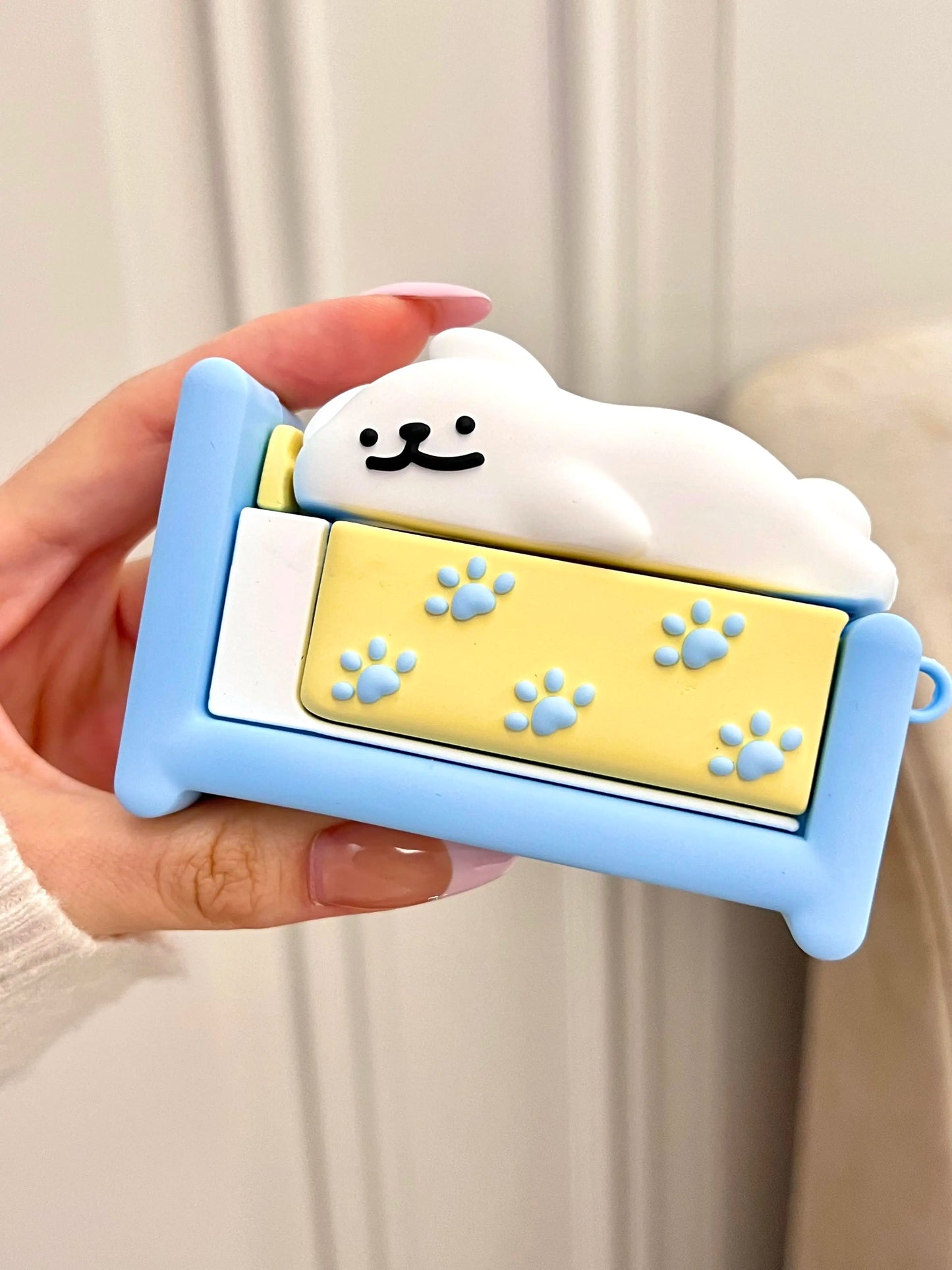 Cute line dog AirPods3 generation Bluetooth earphone case suitable for Apple AirPodsPro2 protective case 2 generation