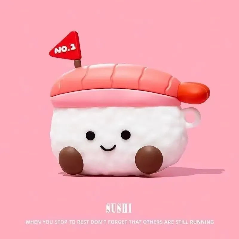For Redmi Buds6 Pro Protective Case Wireless Earphone Case Xiaomi Redmi Buds 6 Pro TWS 3D Cute Cartoon Silicone Soft Cover