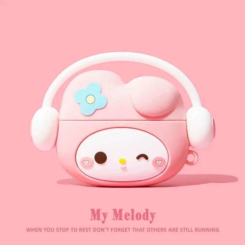 For Redmi Buds6 Pro Protective Case Wireless Earphone Case Xiaomi Redmi Buds 6 Pro TWS 3D Cute Cartoon Silicone Soft Cover