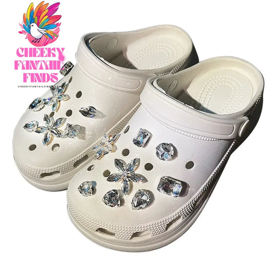 Shoe Buckle Shoes Flower Slippers Sandal Accessories Cheeky Fantail Finds