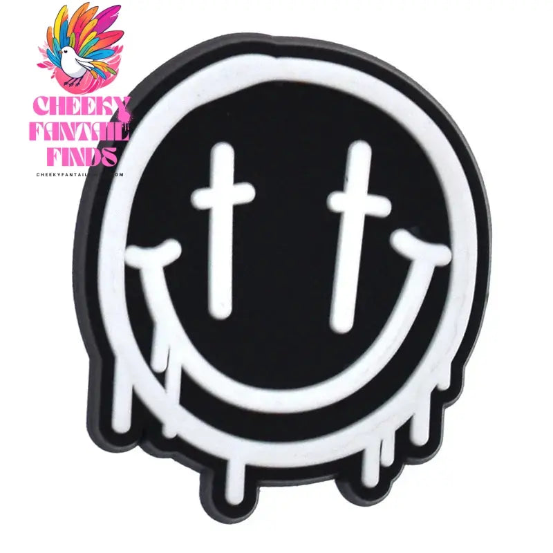 Shoe Charms PVC MAX size flower monster face clothes dress for Clogs Sandals Decoration Accessories buckles unisex Boys Gifts Cheeky Fantail Finds