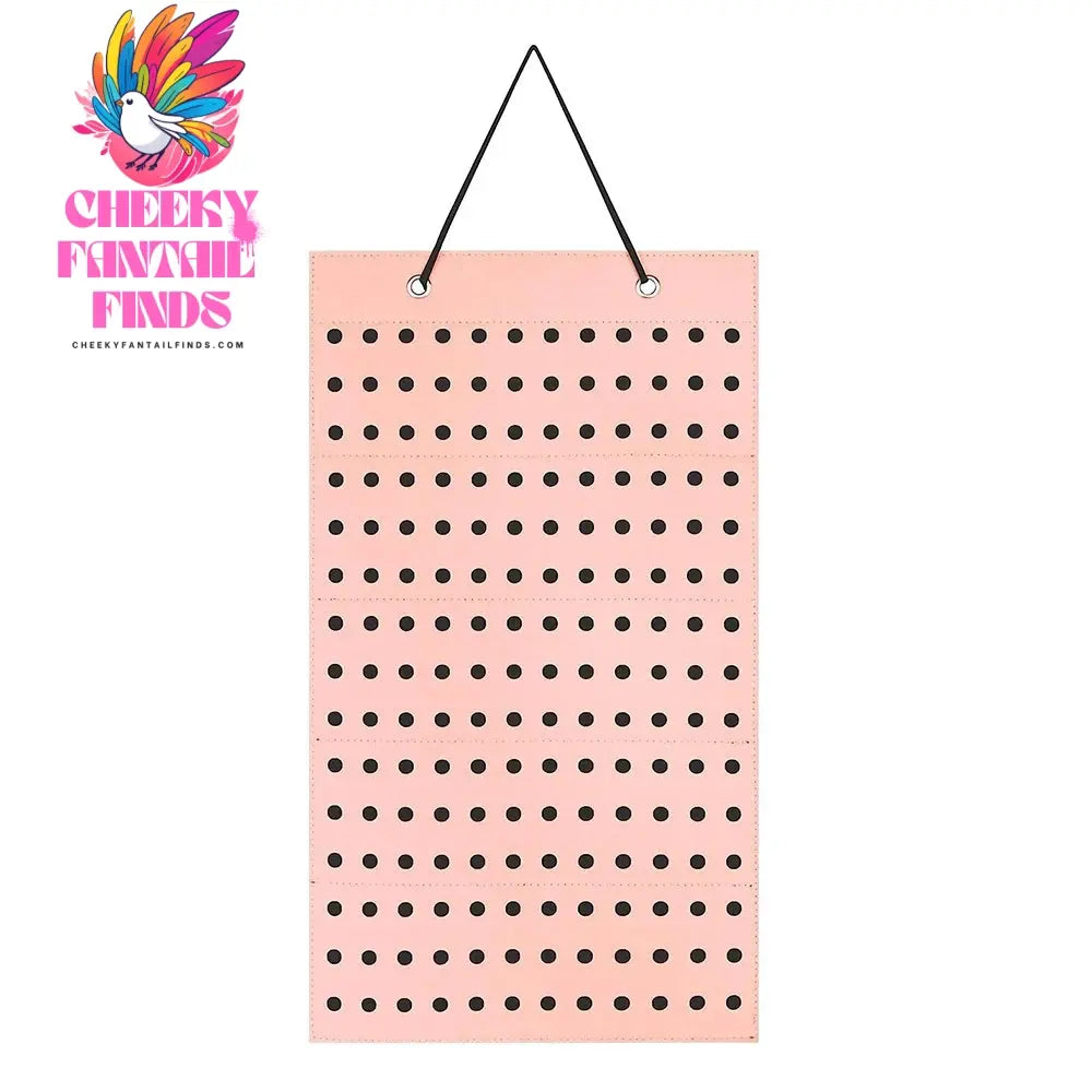 Shoes Charms Display Shoe Charms Organizer With 180 Holes Badge Storage Hanging Holder Shoe Decor Storage Bag Jewelry Display Cheeky Fantail Finds