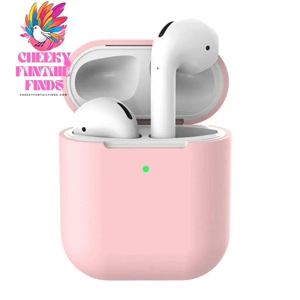 Silicone Earphone Cases For Airpods 2 Wireless Earphone Anti-lost Cover Protective Case For Apple Airpods2 Air Pods 2 Case Cheeky Fantail Finds